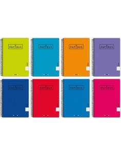 BLOC PAPYRUS PP Fº 80h P3.5 VERDE P.5 - Pack de 5 unidades